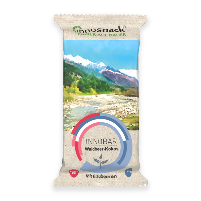 Innobar Waldbeer-Kokos-Box 15x 65g