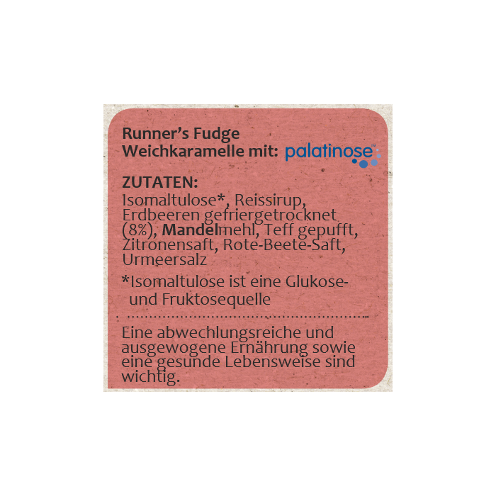 Innobites Runner's-Fudge Erdbeere 35g
