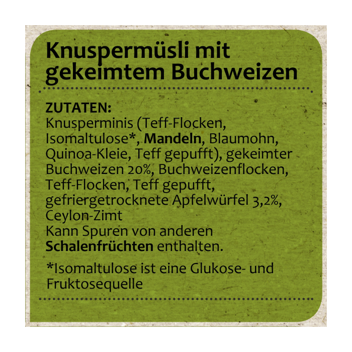 Innocrunch Apfel-Zimt 300g